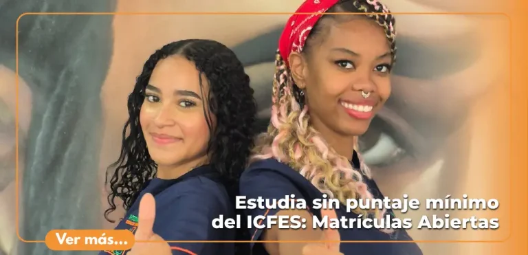 Matrículas abiertas sin puntaje icfes